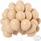 Nude Balloons - 12 inch 100pcs Latex - Round Neutral Boho Birthday Balloons with 2 Ribbons, Helium Apricot Balloons
